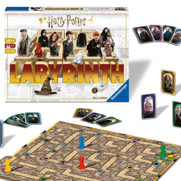 Ravensburger Familienspiele - 26031 Harry Potter Labyrinth - Harry Potter Fanartikel, Das Verrückte