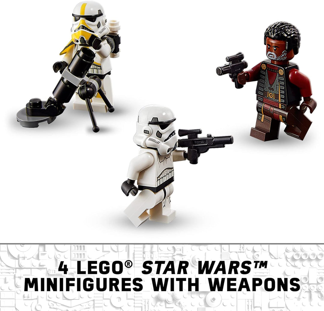 LEGO 75311 Star Wars Imperialer Marauder, Bauset Für Kinder Ab 8 Jahren, Mandalorian-Modell Mit 4 Mi