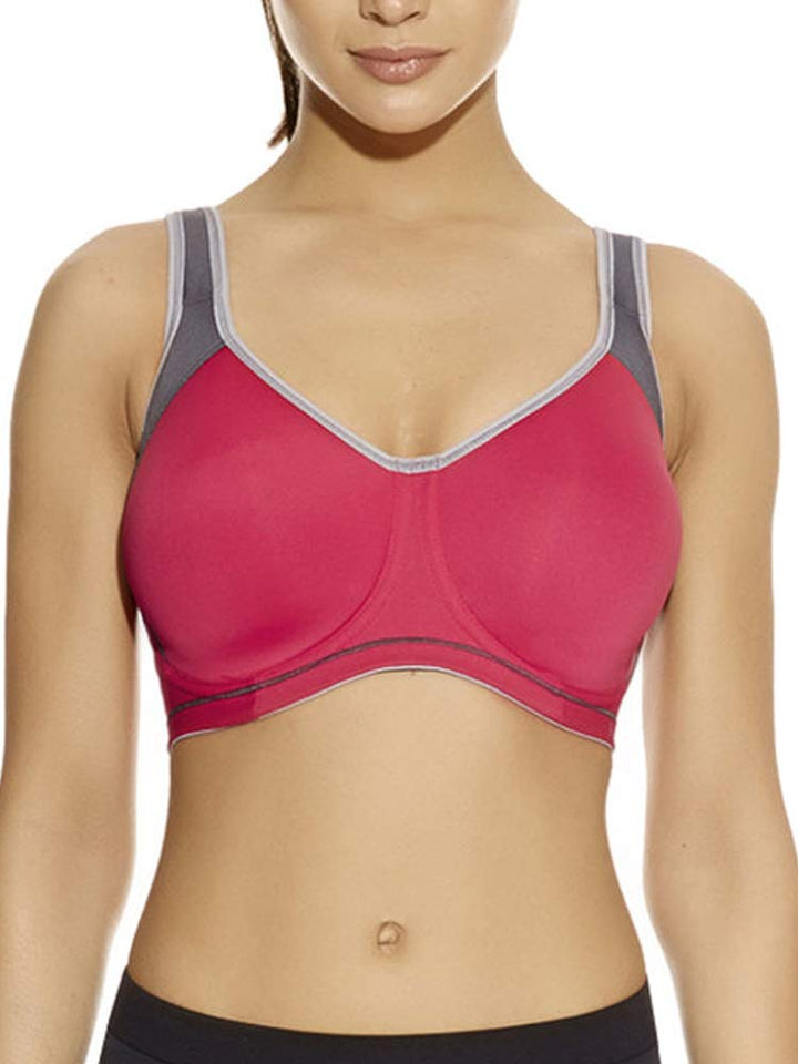 Freya Damen Sonic Bügel Sport-BH, Hot Crimson, 70F
