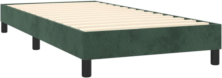 vidaXL Boxspringbett, Bettgestell mit Lattenrost, Bett Polsterbett mit Stützbeinen, Einzelbett Schla