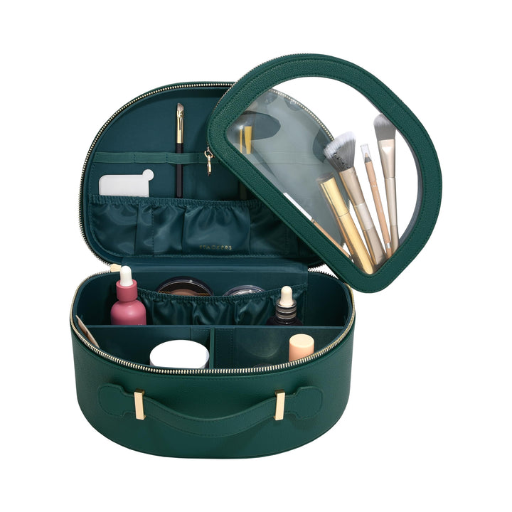 VanityCase, waldgrün, Elegant und organisiert, Waldgrün
