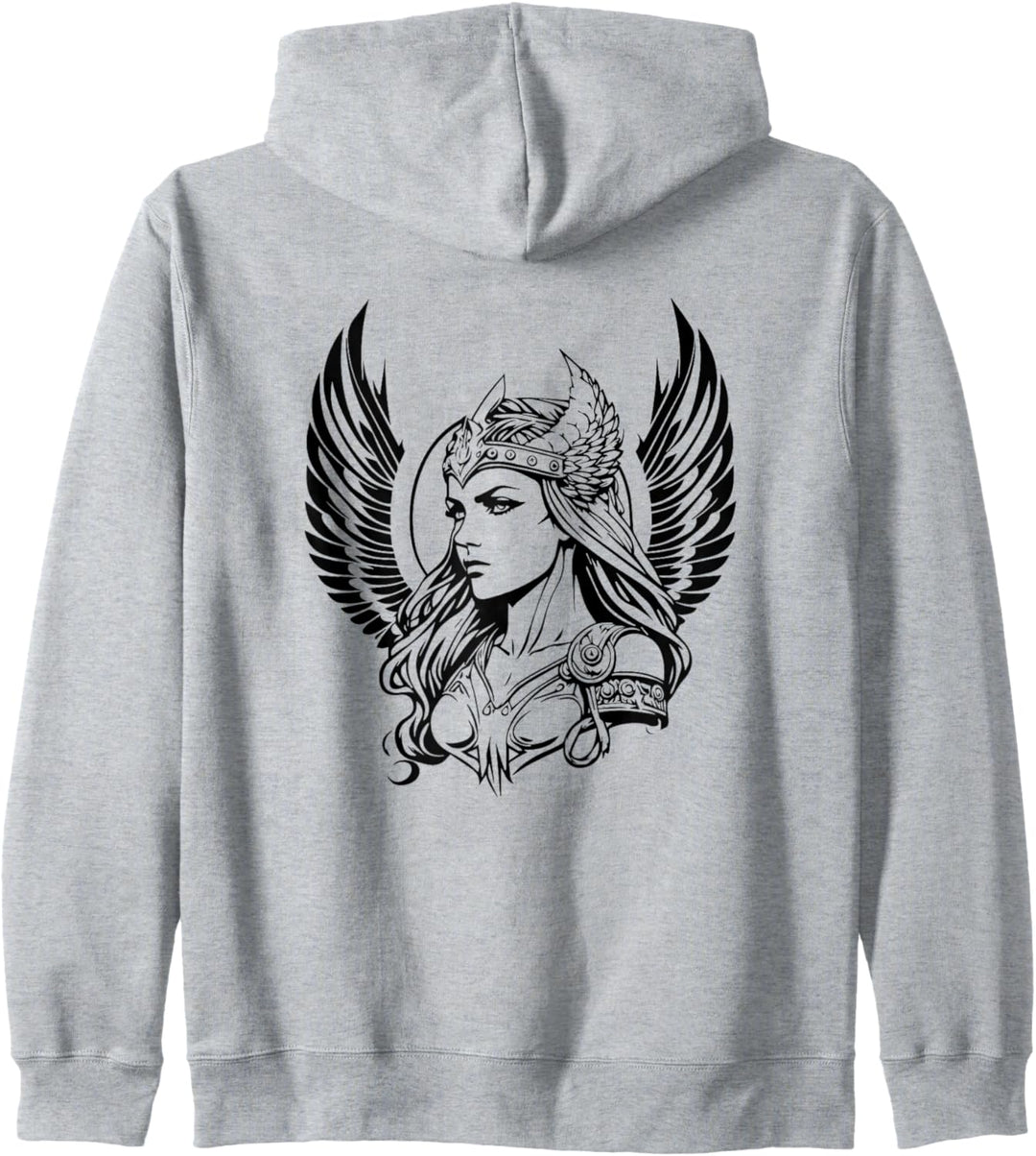 Valkyrie, Krieger, nordisch, Schildjungfer, nordische Mythologie Kapuzenjacke
