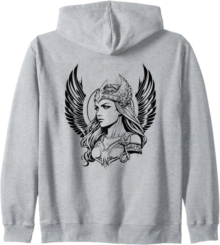 Valkyrie, Krieger, nordisch, Schildjungfer, nordische Mythologie Kapuzenjacke