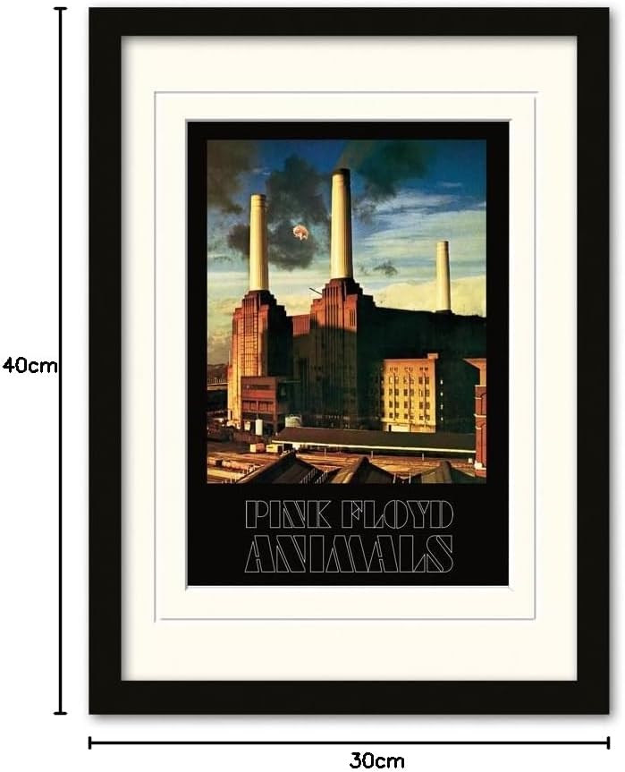 Pink Floyd Animals Gerahmter Kunstdruck, A3