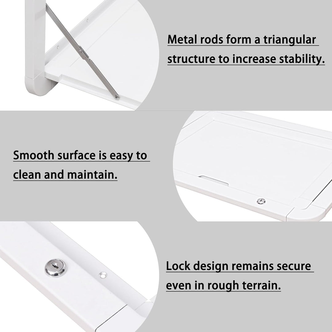Klappbarer Picknicktisch für Wohnmobil, Wohnmobil, Aussentisch, zusammenklappbar, für Wohnmobile, Au