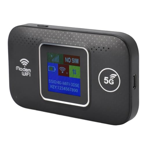 4G LTE Mobiler WLAN Hotspot Tragbarer Router Mit SIM Kartensteckplatz 300 Mbit/s Für Bis Zu 10 Gerät