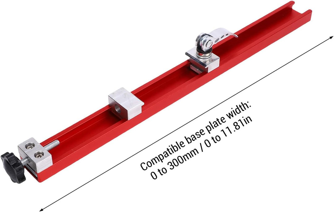 Verstellbare Basisführung für Schneidemaschinen, Basisführung für Schneidemaschinen aus Aluminiumleg