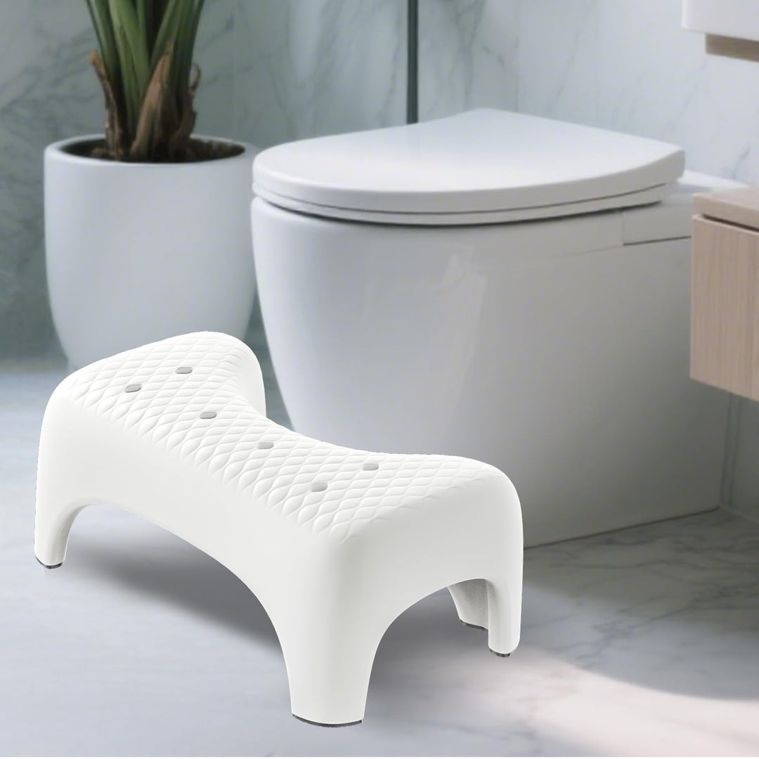 Toilettenhocker Erwachsene, 18cm perfekte Höhe klohocker Squattypotty Rutschfester Oberfläche, Ergon