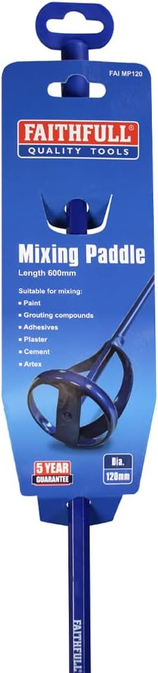 Faithfull FAIMP120 Rührpaddel, 120 mm, 120 mm