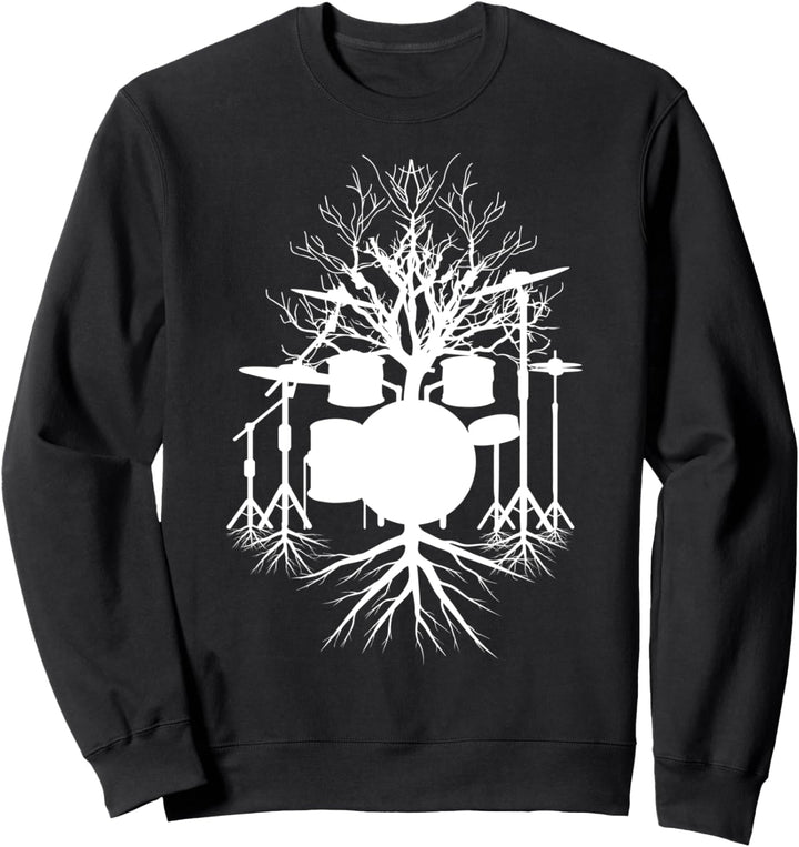 DRUMMER ROOTS Schlagzeug Schlagzeuger Sweatshirt
