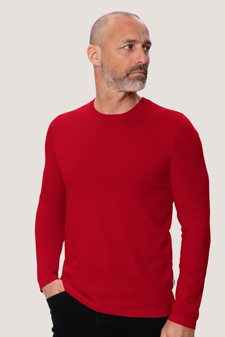 Hakro Longleeve Performance 4XL Rot, 4XL Rot