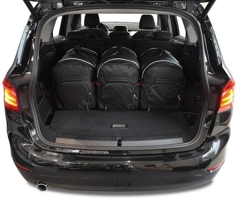 KJUST Kofferraumtaschen 5 stk kompatibel mit BMW 2 GRAN TOURER F46 2015-2021