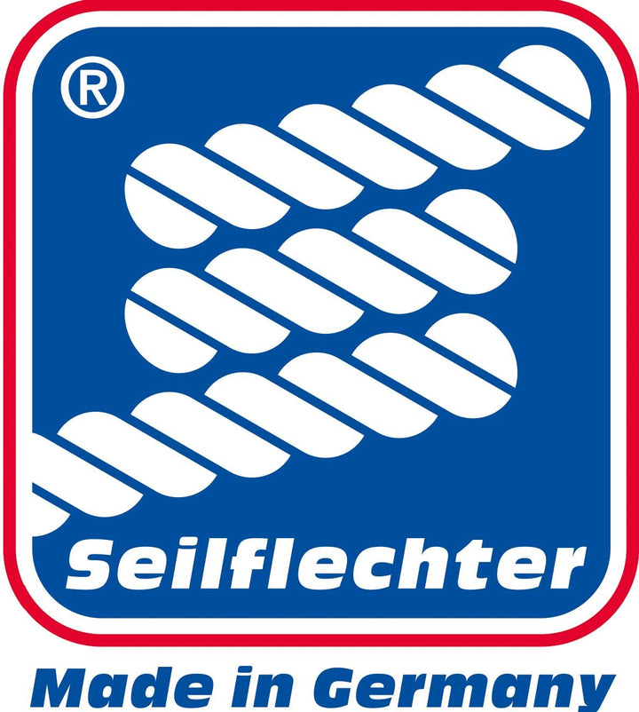 Seilflechter NOVOLEEN-WINDENSEIL PROFI-X, grau, 38 Meter, 10 mm Durchmesser, Seilbruchlast ca. 9900
