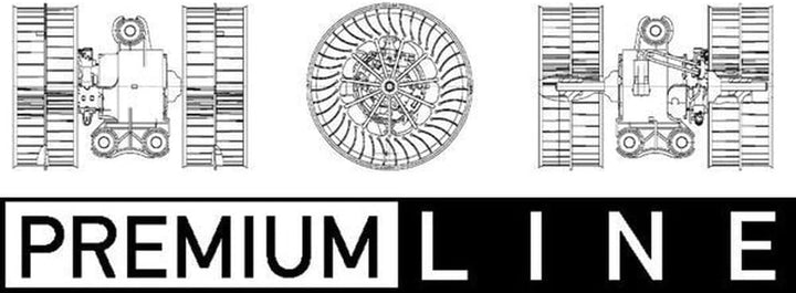 MAHLE AB 39 000P Innenraumgeblaese BEHR PREMIUM LINE
