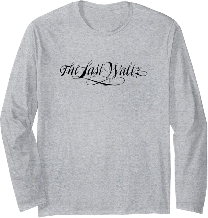 Das Schriftlogo der Band The Last Waltz Langarmshirt