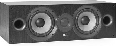 ELAC Debut 2.0 Center-Lautsprecher C6.2, Box für Musikwiedergabe über Stereo-Anlage, 5.1 Surround-So