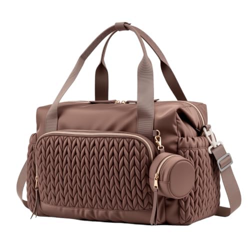 Wickeltasche Gross - Wickeltasche Kinderwagen mit Wickelunterlage, Multifunktionale Bag für Mommy, D