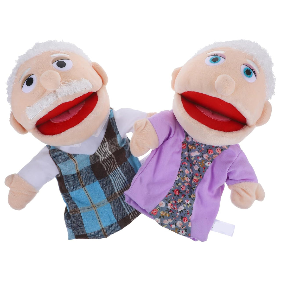 Toyvian 2st Charakter-handpuppe Geschichtenerzählende Fingerpuppe Spielzeug Fingerpuppen Puppengesch