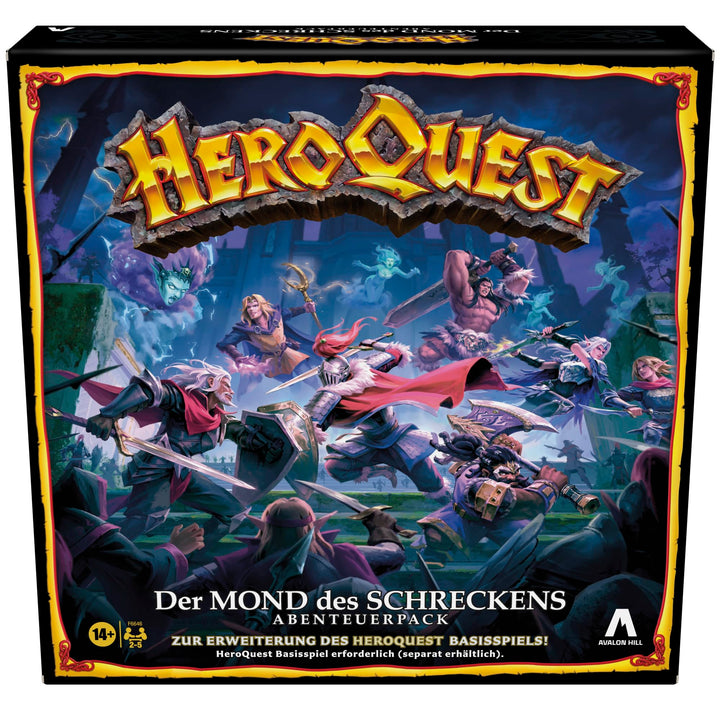 AVALON HILL HeroQuest Der Mond des Schreckens Abenteuerpack, HeroQuest Basisspiel erforderlich, Roll