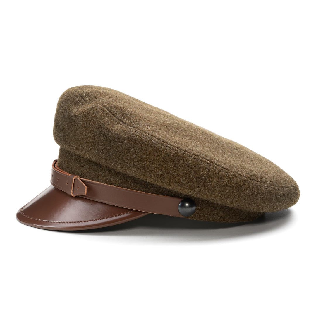 Sterkowski Maciejowka Model 1 Mütze | Wolle Schirmmütze für Herren und Frauen | Elegant Breton Mütze