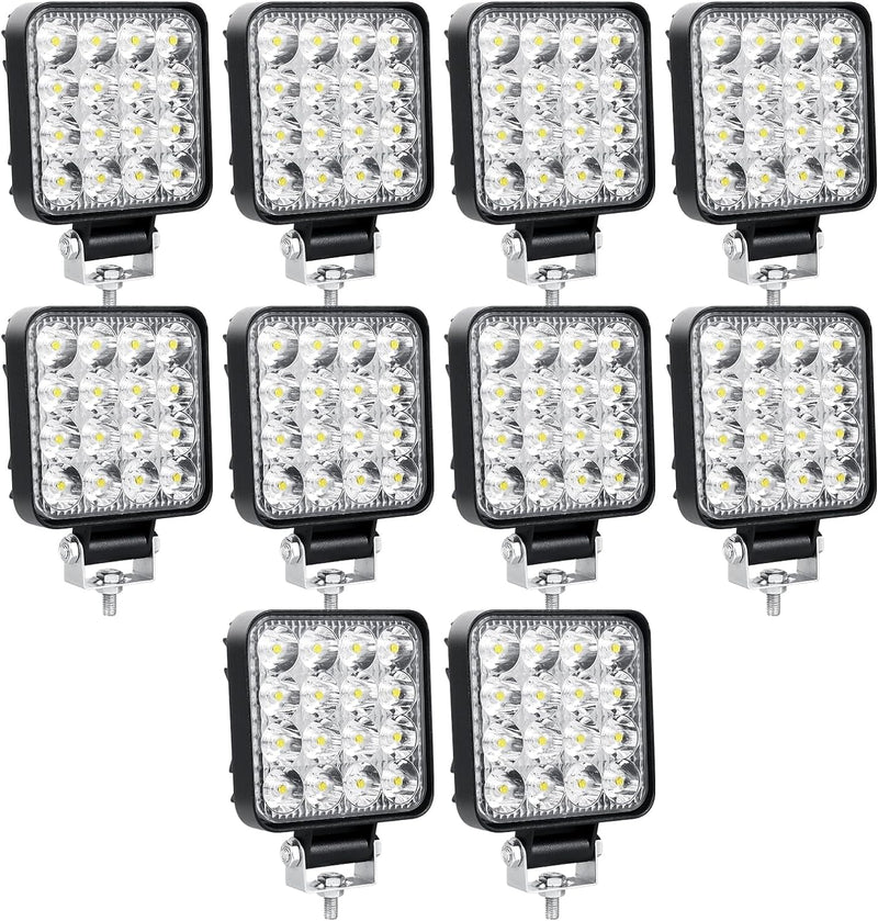 Willpower 10PCS 3.3 Zoll 48W Led Arbeitsscheinwerfer Bar Mini Led Scheinwerfer 12V 24V Spot Led Bar