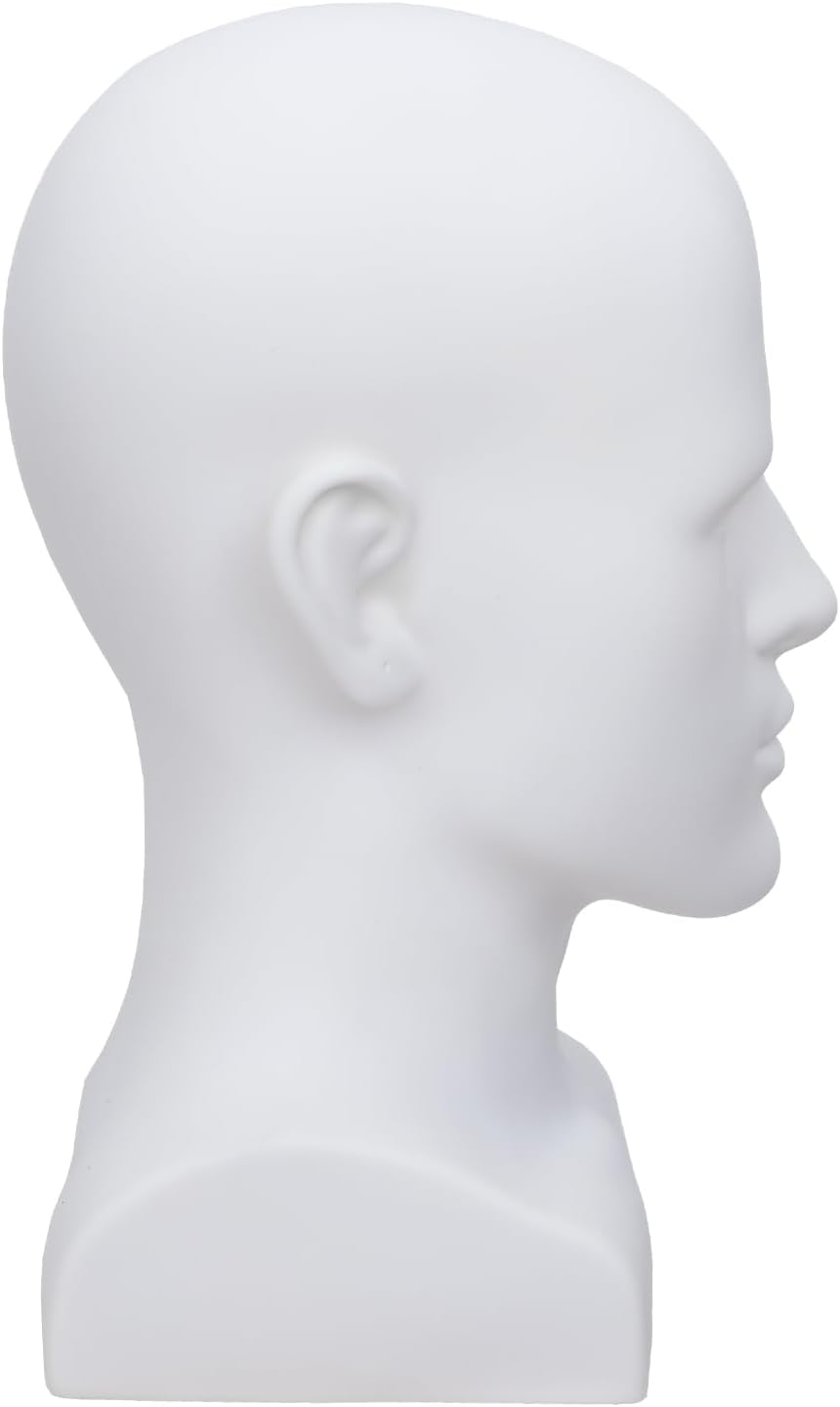 Männlicher Mannequin-Kopf Professioneller Kosmetik-Übungskopf für die Präsentation von Headsets, Kop