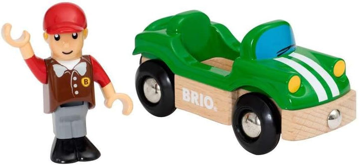 BRIO Bahn 33937 - Sportwagen mit Fahrer, Sportwagen