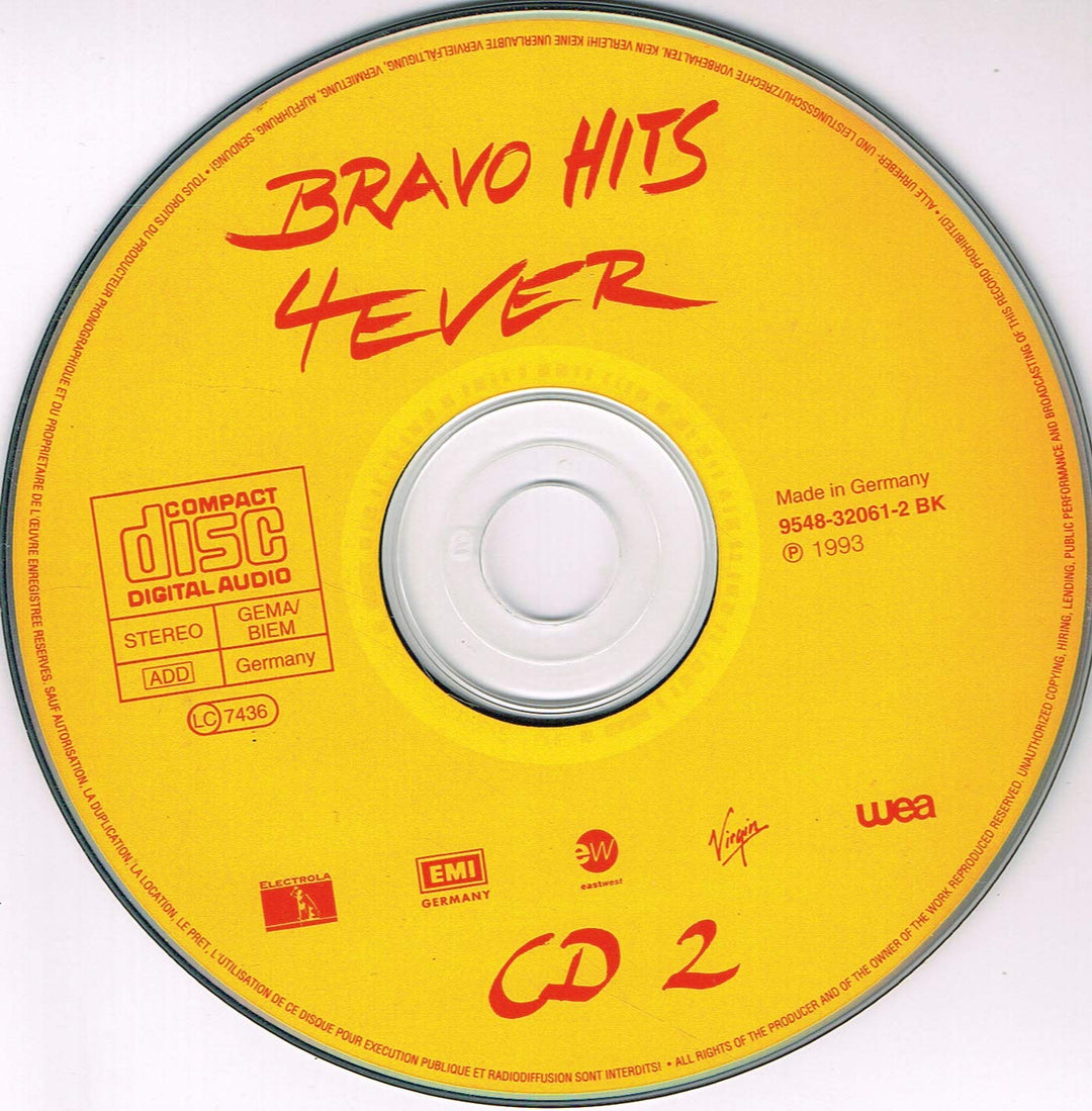Bravo Hits 4, Audio-CD