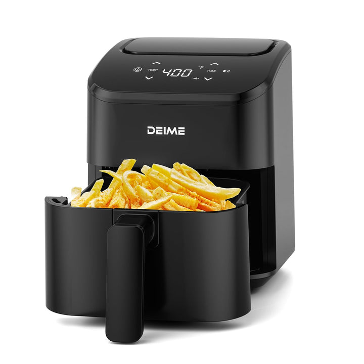 DEFINE Heissluftfritteuse 4-in-1 Kleiner Mini-Heissluftfritteuse, 2,2 Qt, Backen, Braten, Aufwärmen,