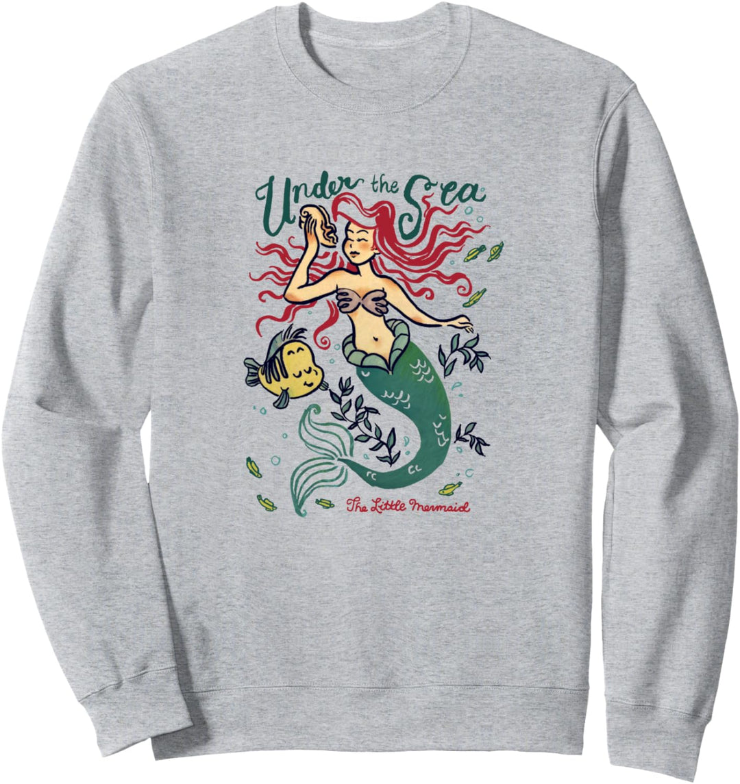 Disney The Little Mermaid Group Shot Sweetwater Doodles Sweatshirt