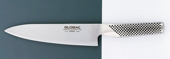Global G-55 Messer, Stahl