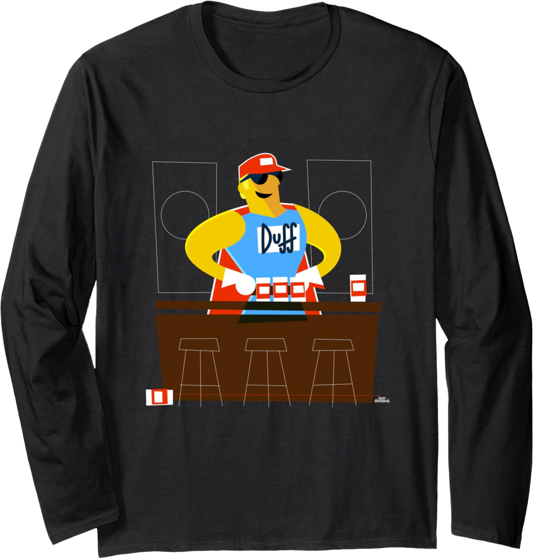 The Simpsons Barry Huffman Duffman Langarmshirt