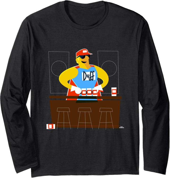 The Simpsons Barry Huffman Duffman Langarmshirt