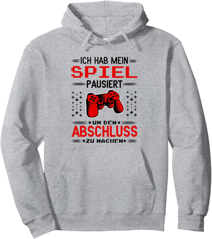 Gamer Abschluss Geschenk für Videospiel Zocker & Gaming Fan Pullover Hoodie