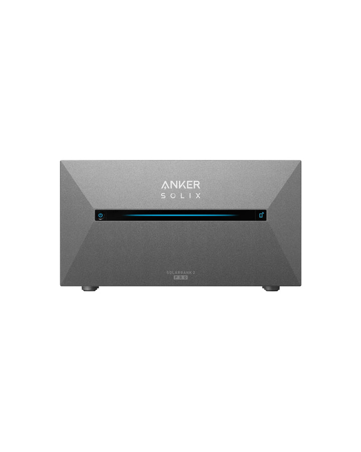 Anker SOLIX Solarbank 2 Pro, 2400W All-in-One Balkonkraftwerk mit Speicher, 4 MPPT für bis zu 8 Sola