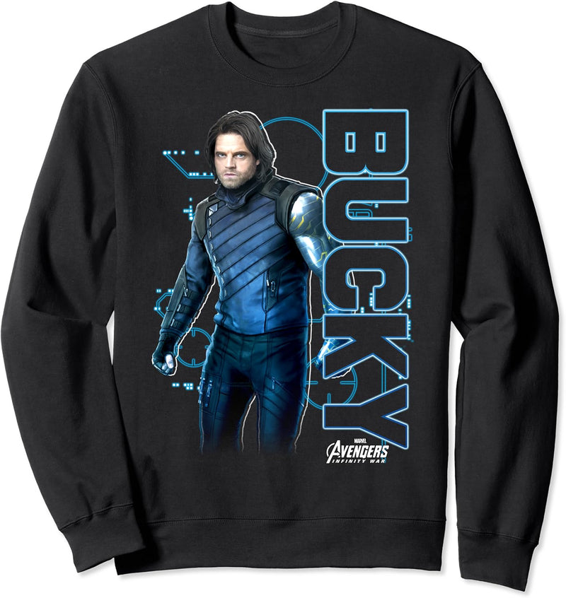 Marvel Avengers Infinity War Bucky Tech Sweatshirt
