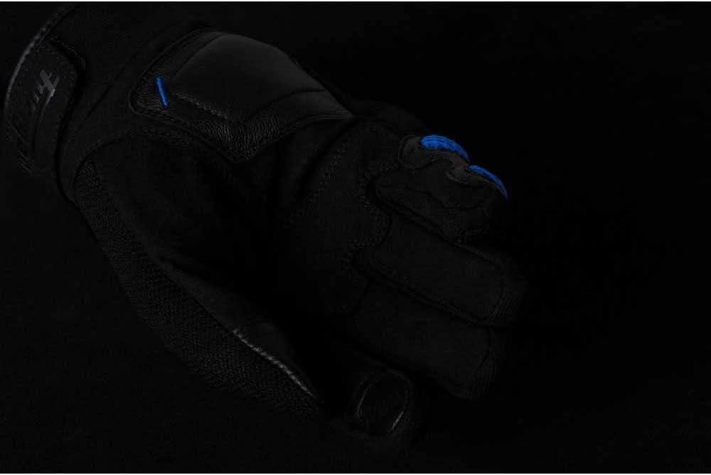 Furygan Men's Galax MOTORRADHANDSCHUHE S Schwarz-blau, S Schwarz-blau
