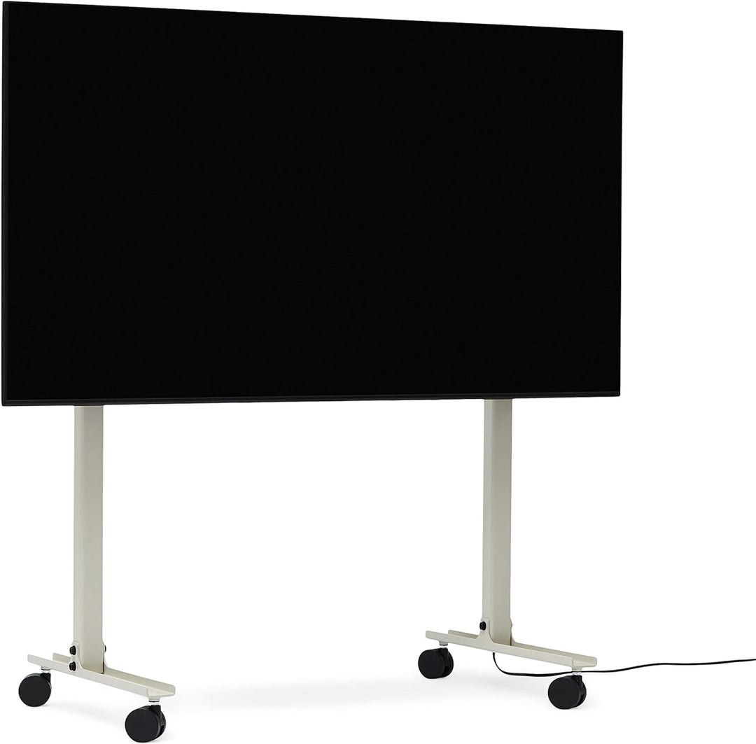 Pedestal Straight Rollin' TV Ständer Rollbar für Bildschirm 40 bis 70 Zoll | Mobiler Fernsehständer