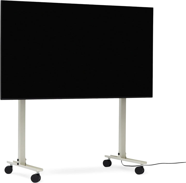 Pedestal Straight Rollin' TV Ständer Rollbar für Bildschirm 40 bis 70 Zoll | Mobiler Fernsehständer