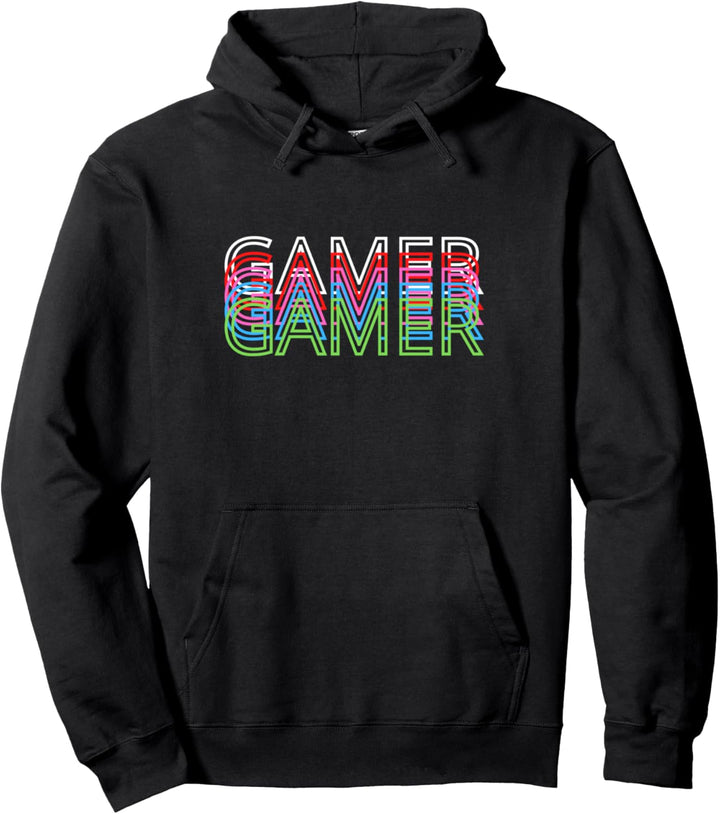 Gamer WASD - Gaming Konsole PC Zocken Videospiel Game Spiel Pullover Hoodie