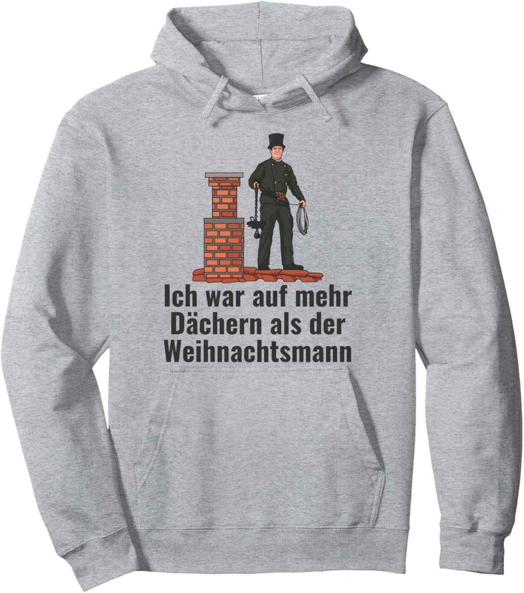 Lustiges Schwarzarbeiter Schornsteinfeger Spruch Geschenk Pullover Hoodie