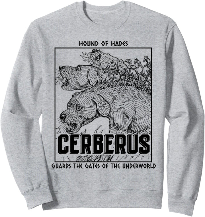 Vintage Greek Mythology Cerberus Sweatshirt