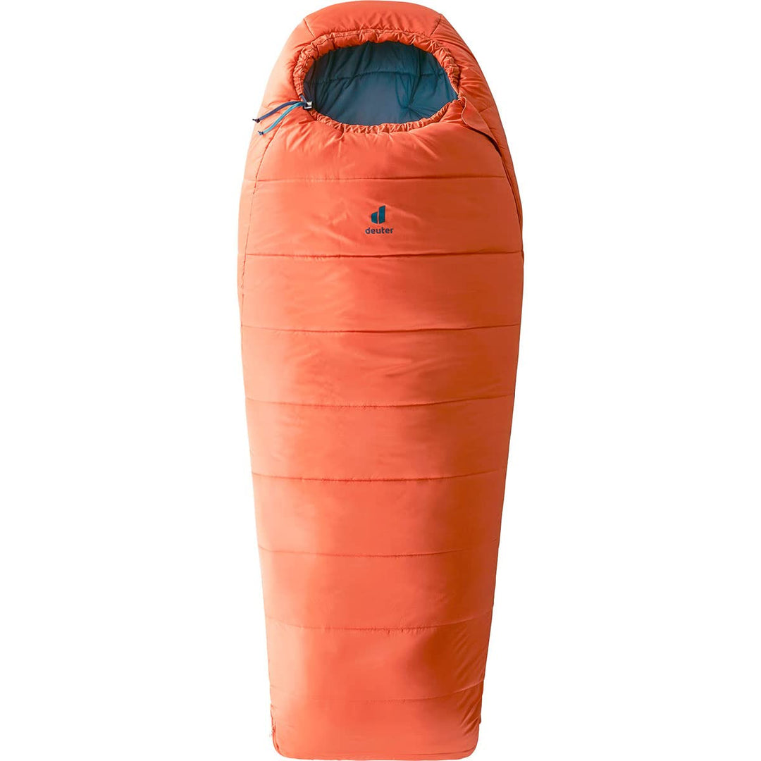 deuter Kinder Schlafsack Starlight Pro 3720221 paprika-slateblue Left Zip, paprika-slateblue Left Zi
