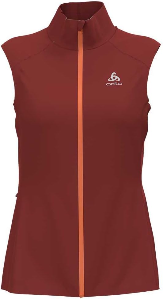 Odlo Damen Zeroweight Warm_313651 Laufweste XS spiced apple, XS spiced apple
