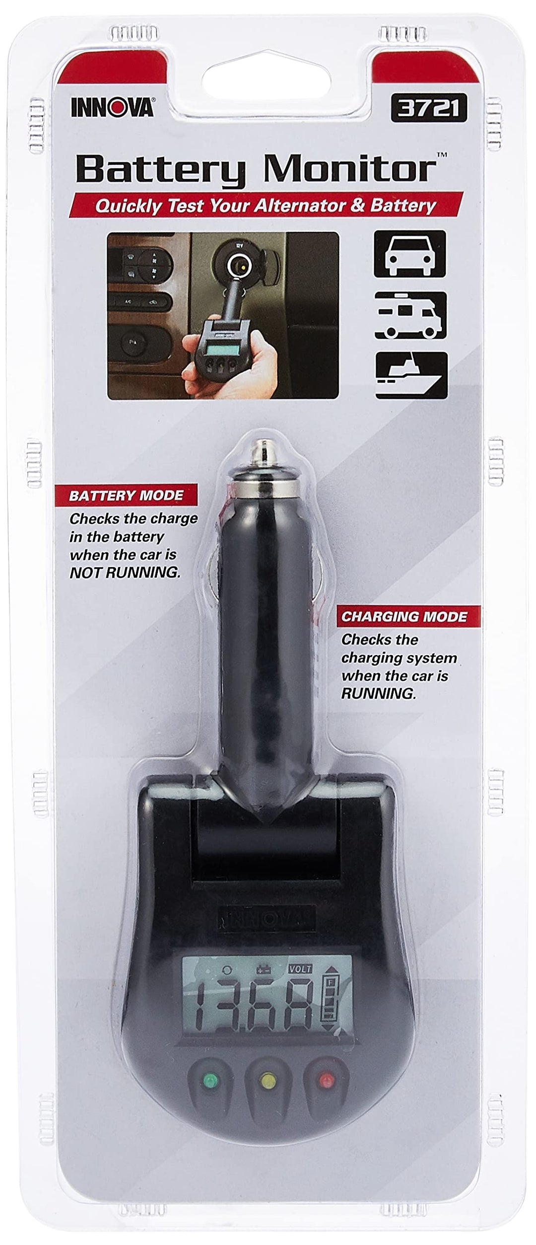 Innova Batterie- und Ladesystem-Monitor Limitierte Auflage, Limitierte Auflage