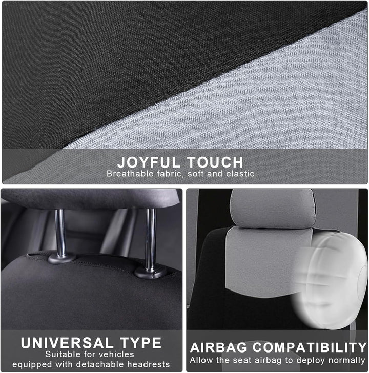 Bocguy Universal Autositzbezüge Set, 5-Sitze Schonbezüge für Autositze | Universal Schonbezüge für A