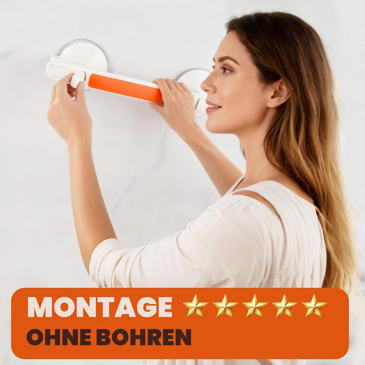 Haltegriffe für Senioren, Haltegriff Dusche Ohne Bohren, Haltegriff Bad, Badezimmer Haltegriffe, Bad