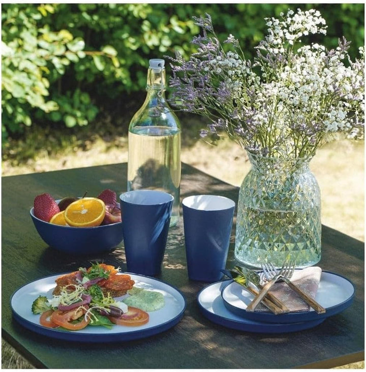 Outwell Gala 4 Person Dinner Set Geschirr-Set Navy Night Gr. Einheitsgrösse