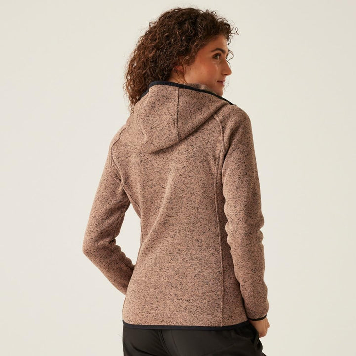Regatta Damen Women's Newhill Hooded Fleece, Warm Taupe