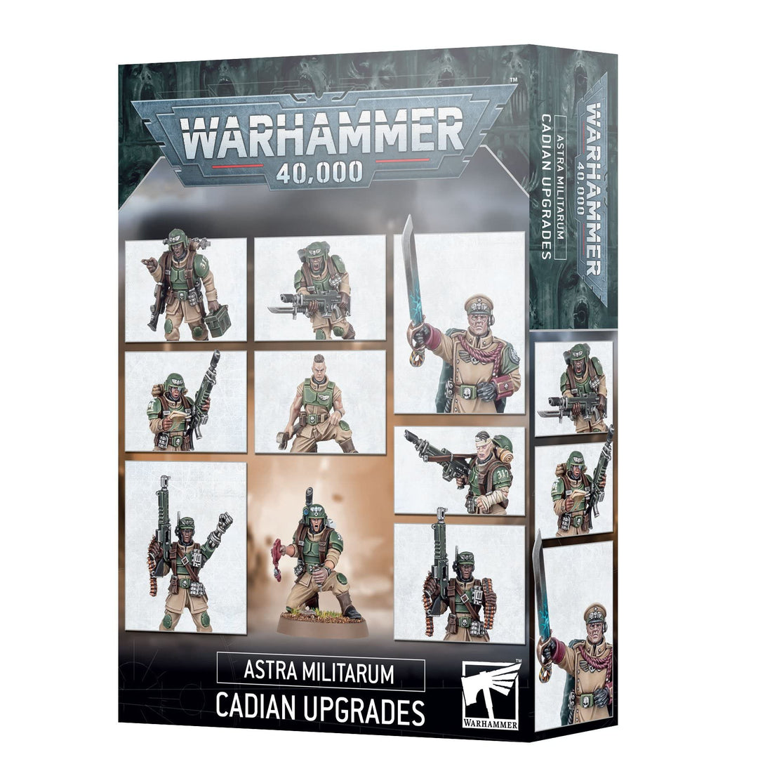 Games Workshop Astra Militarum Cadian Upgrades Warhammer 40k Cadia Upgrade